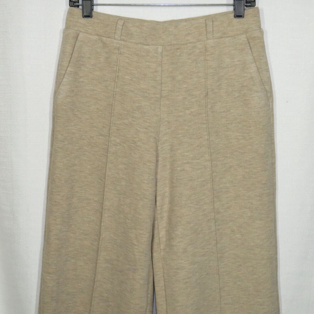 OGL FuzzLuxe Cozy Wool Blend High Waist Straight Leg Pull On Pants Size XL - Picture 4 of 10